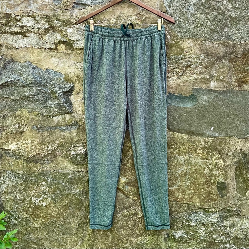 Outdoor Voices Heathered Green Joggers